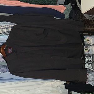 Untuckit Black Button Down